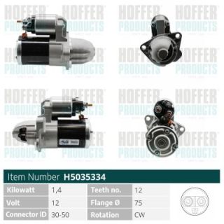 Starteris HOFFER H5035334