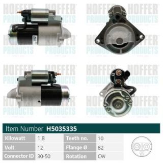 Starteris HOFFER H5035335