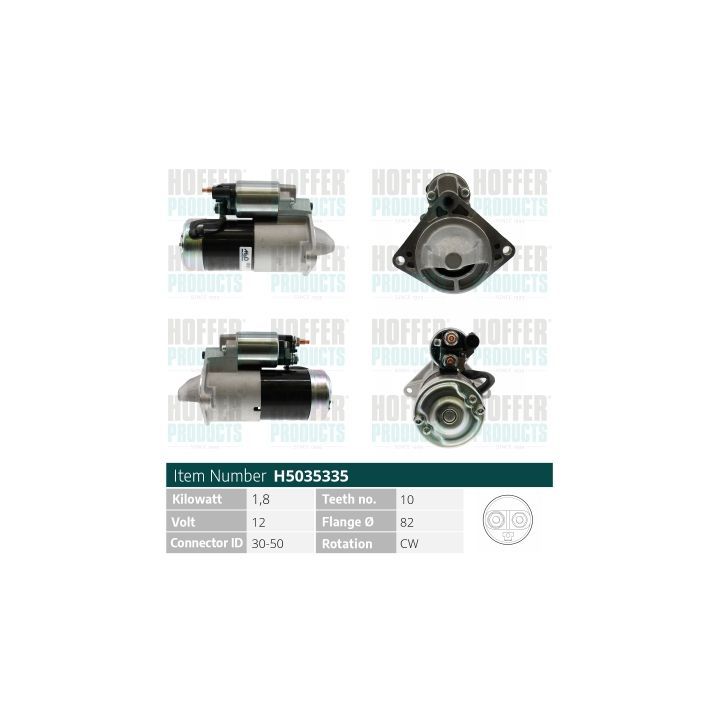Starteris HOFFER H5035335