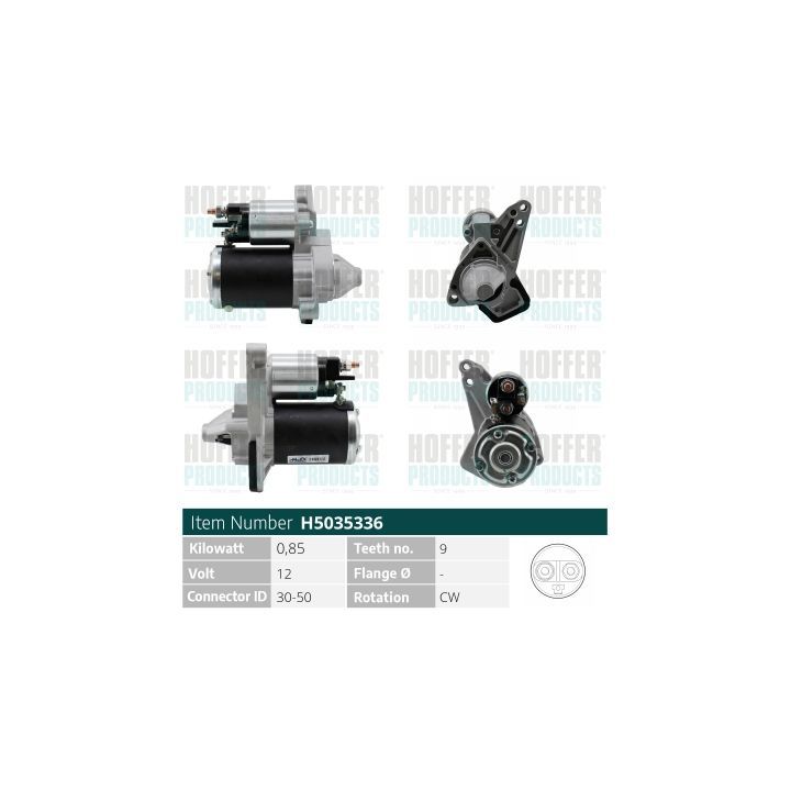 Starteris HOFFER H5035336