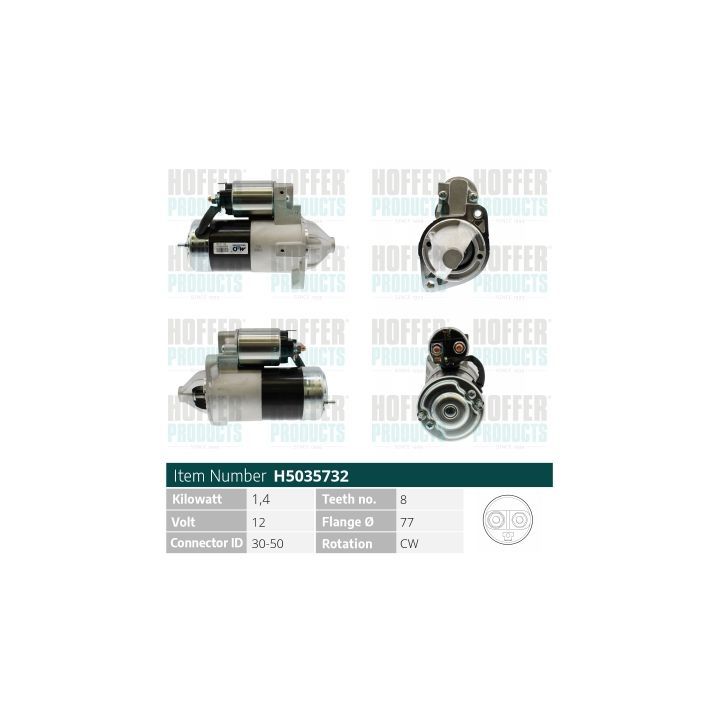Starteris HOFFER H5035732