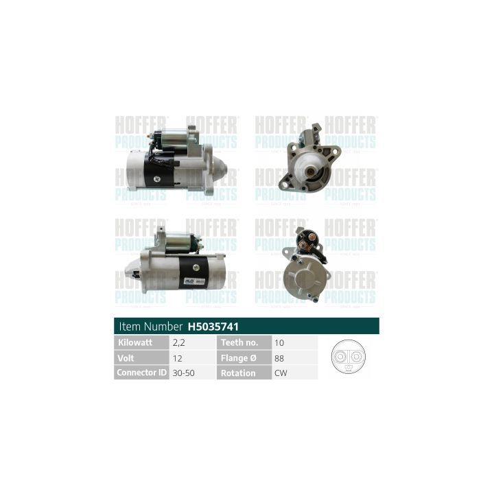 Starteris HOFFER H5035741