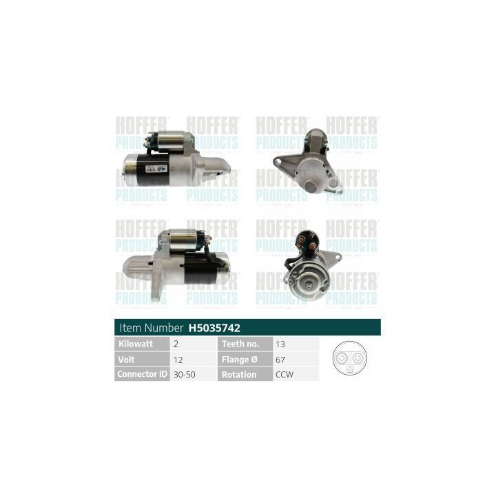 Starteris HOFFER H5035742