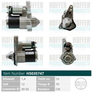 Starteris HOFFER H5035747