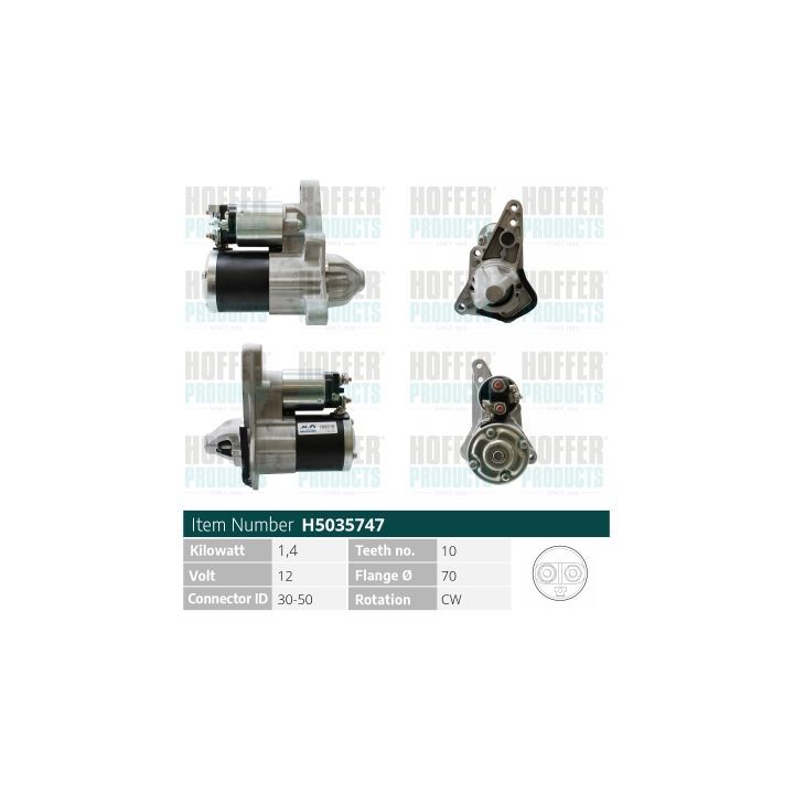Starteris HOFFER H5035747