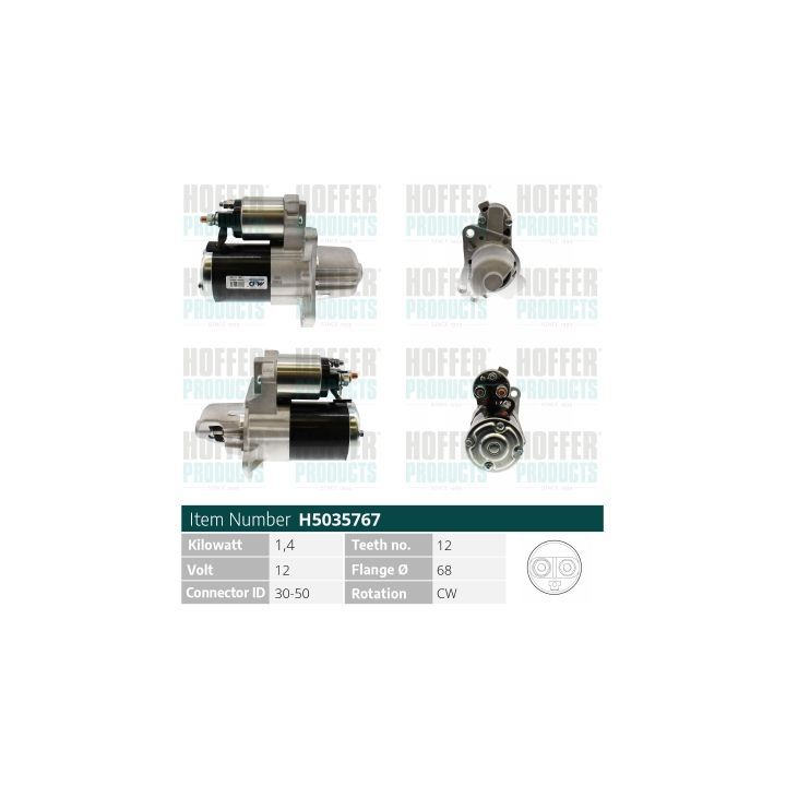 Starteris HOFFER H5035767
