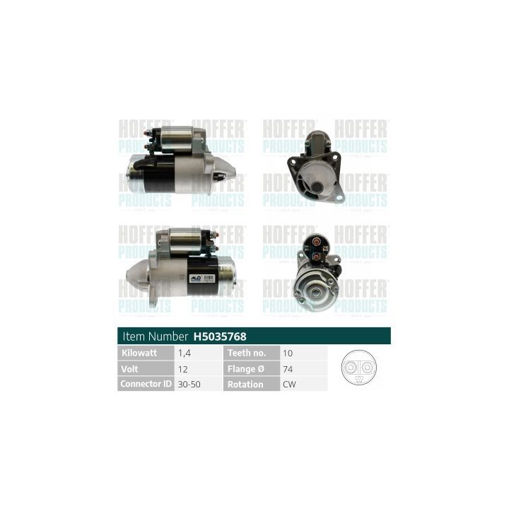 Starteris HOFFER H5035768