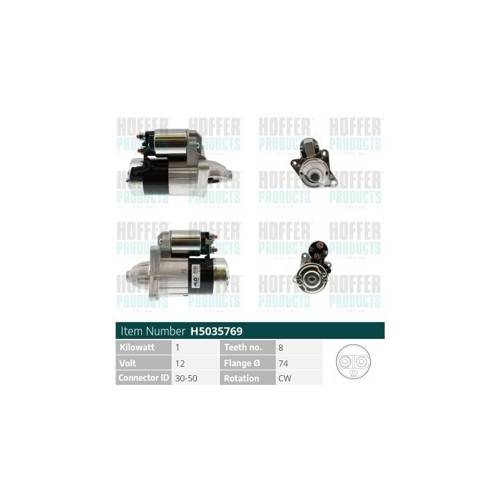 Starteris HOFFER H5035769