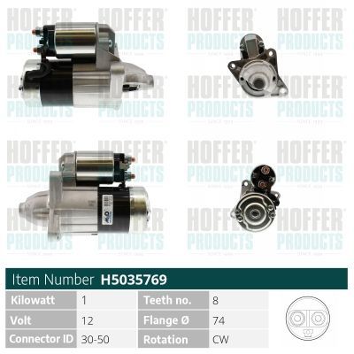 Starteris HOFFER H5035769