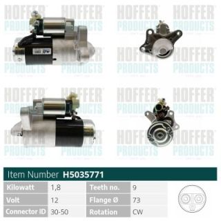 Starteris HOFFER H5035771