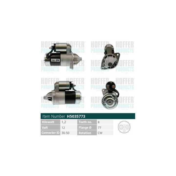 Starteris HOFFER H5035773