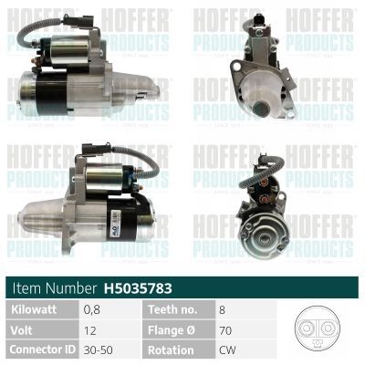 Starteris HOFFER H5035783