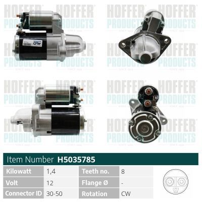 Starteris HOFFER H5035785