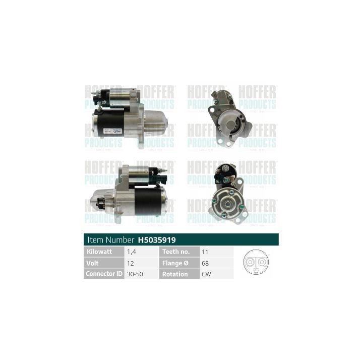 Starteris HOFFER H5035919