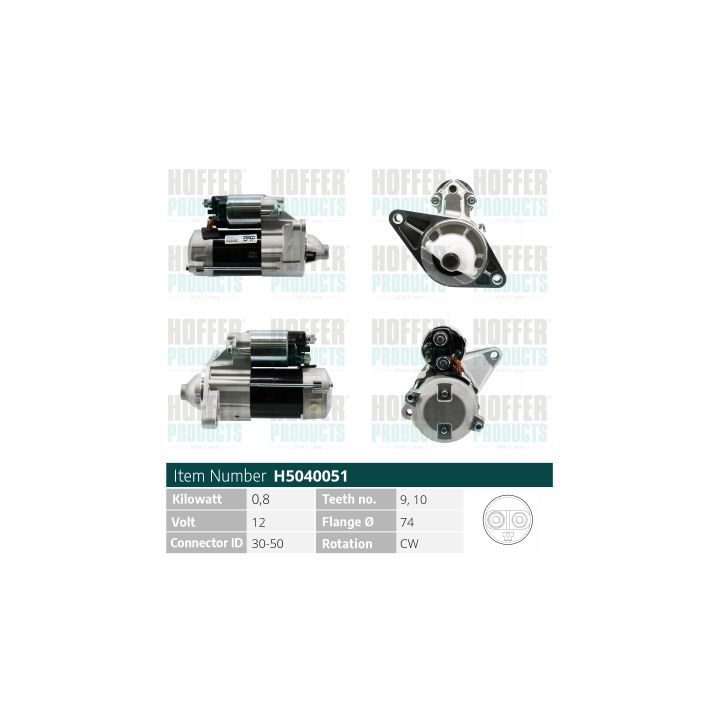 Starteris HOFFER H5040051
