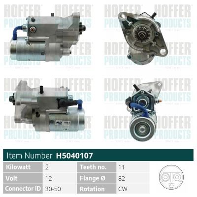 Starteris HOFFER H5040107