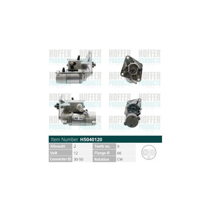 Starteris HOFFER H5040120