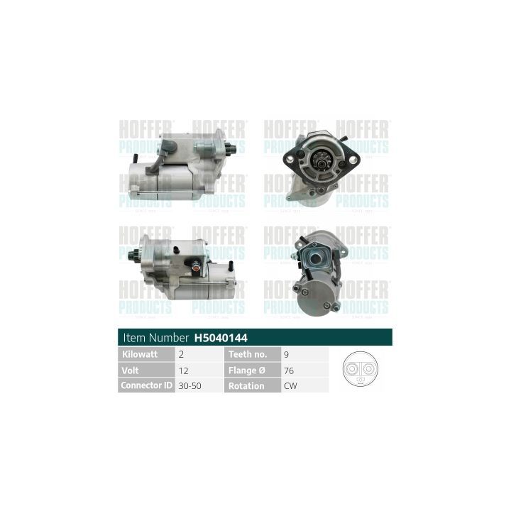Starteris HOFFER H5040144