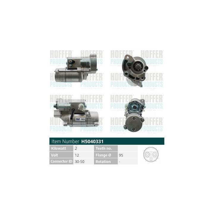 Starteris HOFFER H5040331