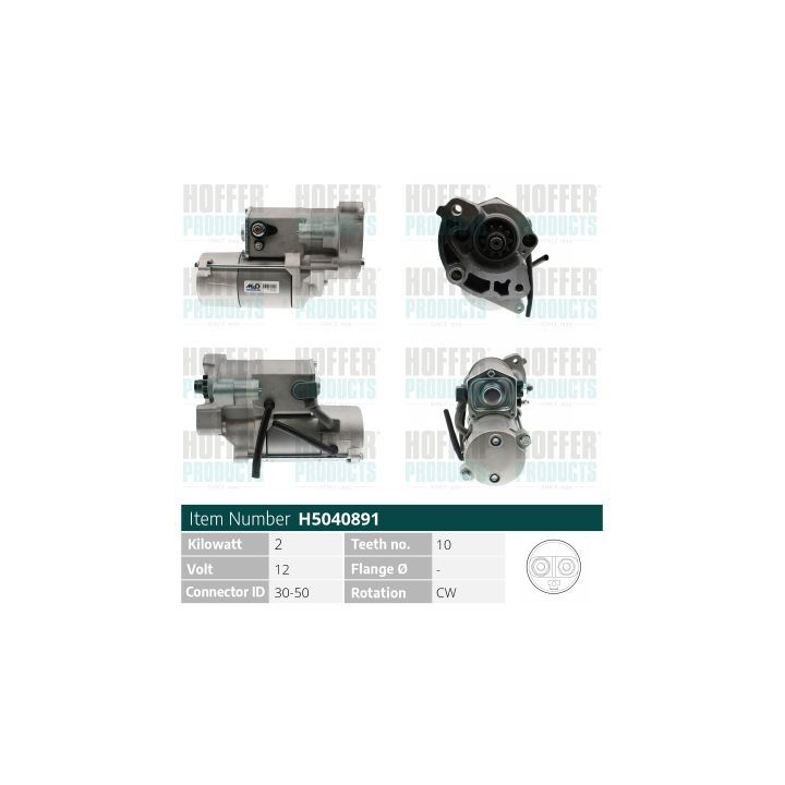 Starteris HOFFER H5040891