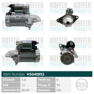 Starteris HOFFER H5040892