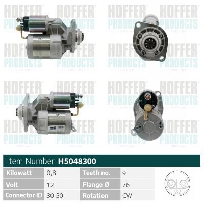 Starteris HOFFER H5048300