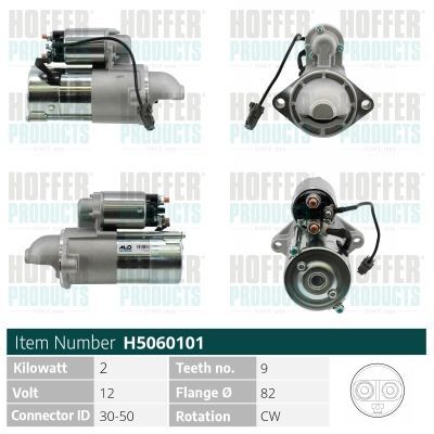 Starteris HOFFER H5060101