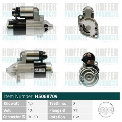 Starteris HOFFER H5068709