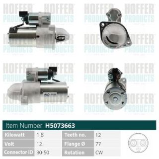 Starteris HOFFER H5073663