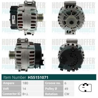 Kintamosios srovės generatorius HOFFER H55151071