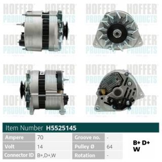 Kintamosios srovės generatorius HOFFER H5525145