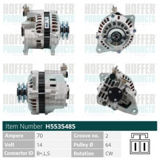 Kintamosios srovės generatorius HOFFER H5535485