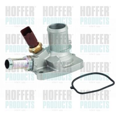 Termostatas, aušinimo skystis HOFFER 8192606