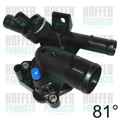 Termostatas, aušinimo skystis HOFFER 8192749