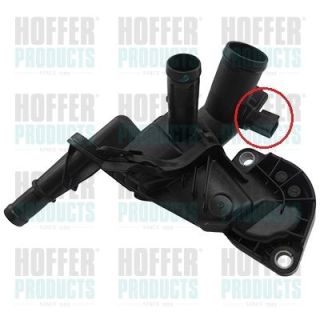 Termostatas, aušinimo skystis HOFFER 8192860