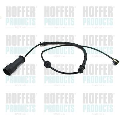 įspėjimo kontaktas, stabdžių trinkelių susidėvėjimas HOFFER 212080