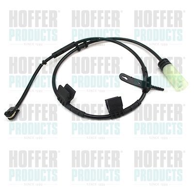 įspėjimo kontaktas, stabdžių trinkelių susidėvėjimas HOFFER 212086