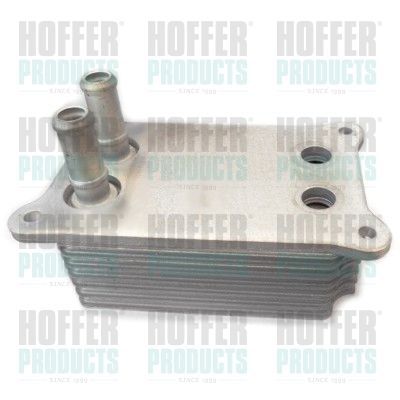 Alyvos aušintuvas, variklio alyva HOFFER 8095040