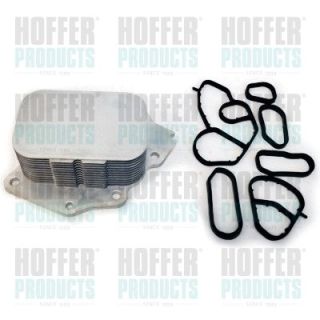 Alyvos aušintuvas, variklio alyva HOFFER 8095050