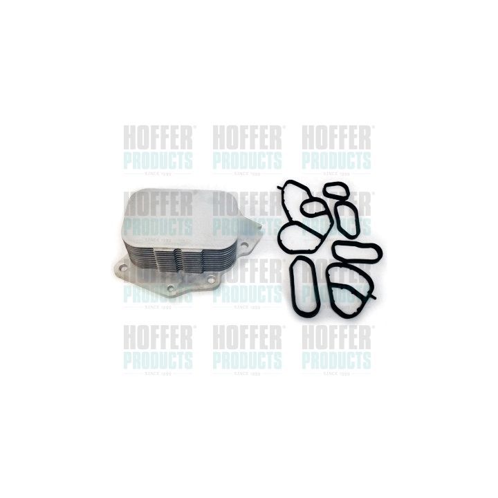 Alyvos aušintuvas, variklio alyva HOFFER 8095050
