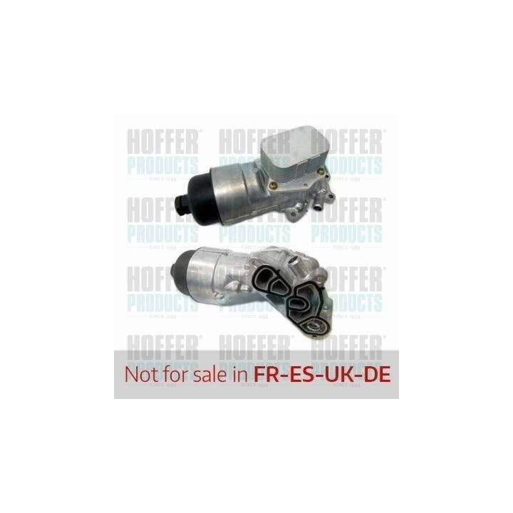 Alyvos aušintuvas, variklio alyva HOFFER 8095052
