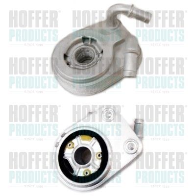 Alyvos aušintuvas, variklio alyva HOFFER 8095061