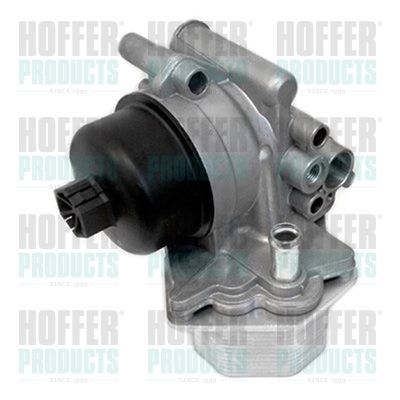 Alyvos aušintuvas, variklio alyva HOFFER 8095095