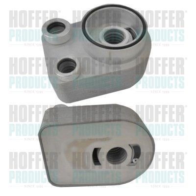 Alyvos aušintuvas, variklio alyva HOFFER 8095144