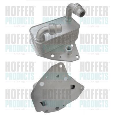 Alyvos aušintuvas, variklio alyva HOFFER 8095149