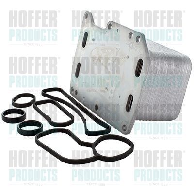 Alyvos aušintuvas, variklio alyva HOFFER 8095160