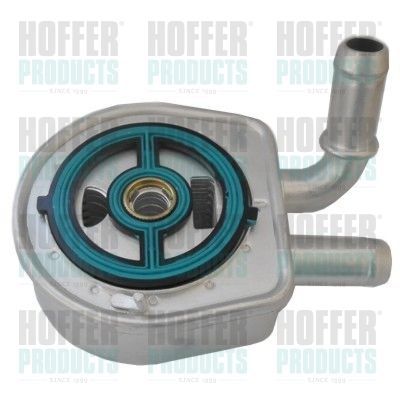 Alyvos aušintuvas, variklio alyva HOFFER 8095198