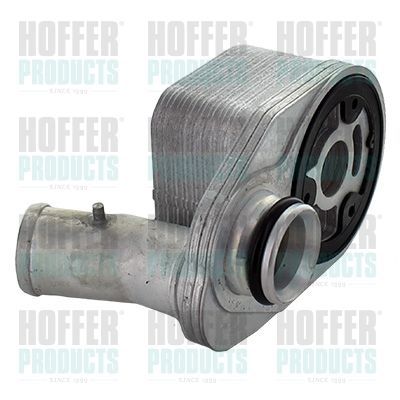 Alyvos aušintuvas, variklio alyva HOFFER 8095235