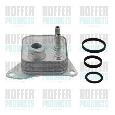 Alyvos aušintuvas, variklio alyva HOFFER 8095245