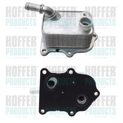 Alyvos aušintuvas, variklio alyva HOFFER 8095340